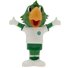 Boneco do Palmeiras Camisa 2 (Mascote Oficial do Clube de Futebol)