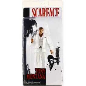 Boneco do Tony Montana ( Al Pacino ) filme Scarface da Neca Toys Action Figures