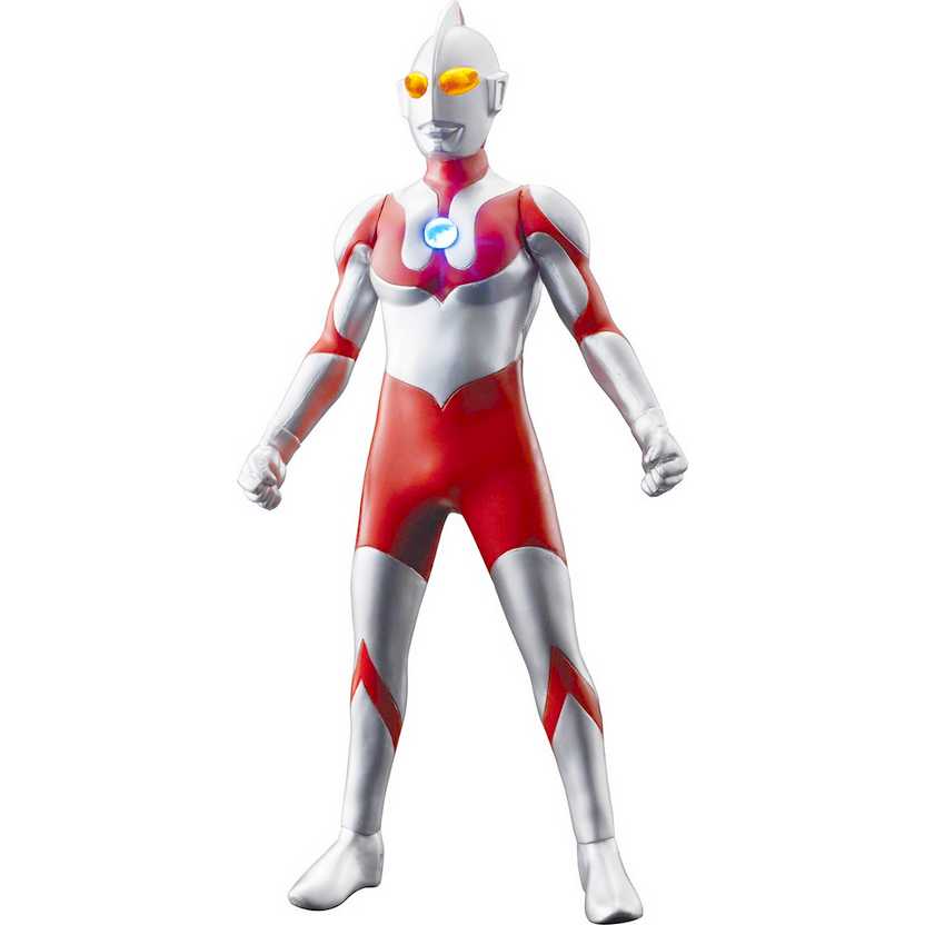 Boneco do Ultraman marca Bandai ( acende os olhos e peito) Ultra-Senshi Serise