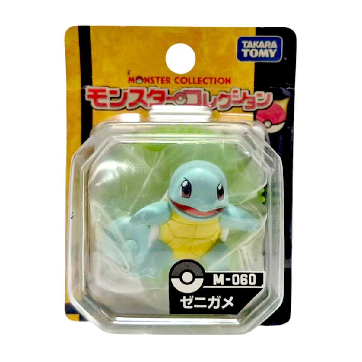 Boneco Pokemon Tomy Takara M-060 Squirtle Miniatura ORIGINAL