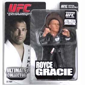 Boneco Royce Gracie Colecionável - Bonecos UFC Round 5 VARIANT