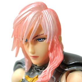 Boneco Square Enix Lightning Final Fantasy XIII-2 Play Arts Kai  Action Figures