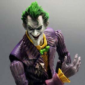 Bonecos do Batman Arkham City Coringa ( Joker ) Square Enix Play Arts Kai