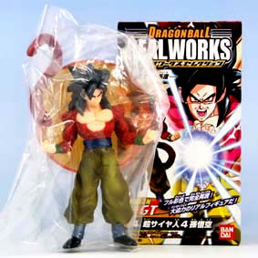 Boneco Colecionável Dragon Ball gt Goku Super Sayajin 4 em