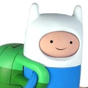 Boneco Bloco Montar Finn e Princesa Jujuba - Hora de Aventura