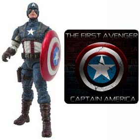 Bonecos Marvel Select Capitão América O Primeiro Vingador :: Bonecos Os Vingadores