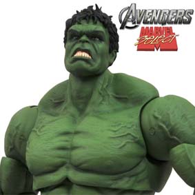 Bonecos Marvel Select Hulk articulado (14 pontos) Action Figures no Brasil