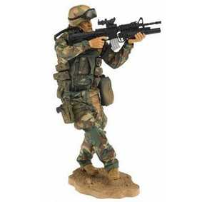 Bonecos Mcfarlane Toys Military Paratrooper (série Second Tour Of Duty) ABERTO