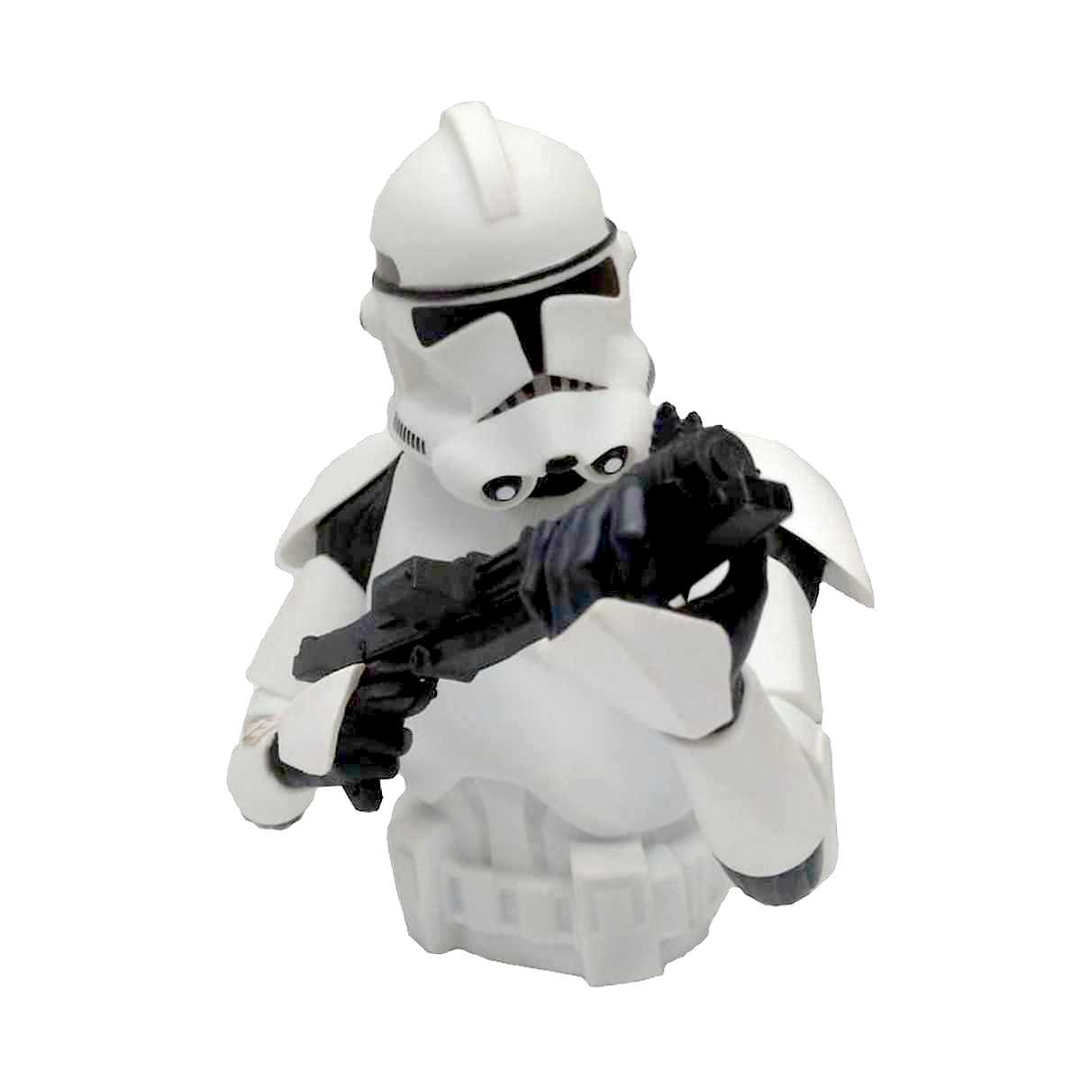 Busto Cofre Star Wars Clone Trooper Diamond Bust Bank VAULTED RARIDADE