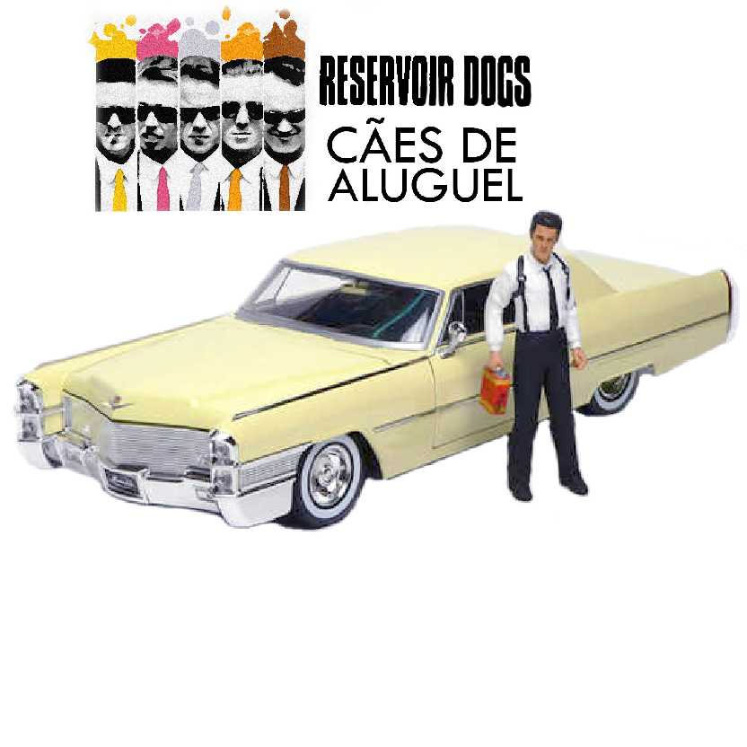 Cadillac Coupe Deville - Cães de Aluguel (1965) Reservoir Dogs Jada Toys escala 1/18