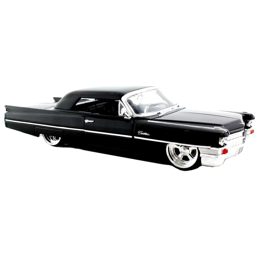 Cadillac Coupe preto (1963) marca Jada Toys escala 1/24