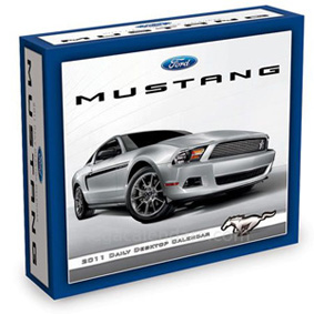 Calendário Ford Mustang 2011 (todo dia uma foto diferente)