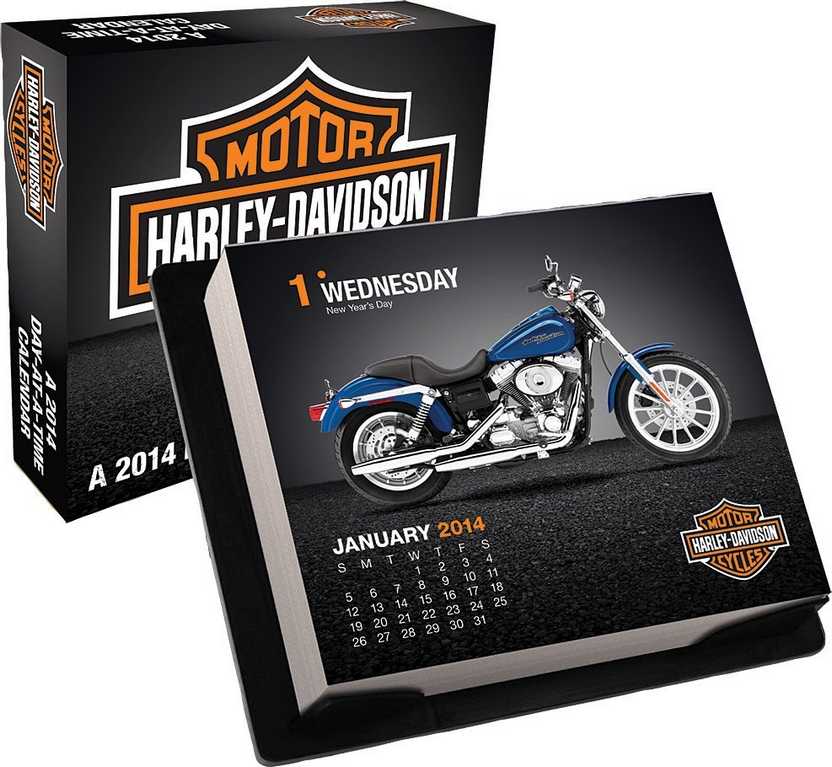 Calendário Harley-Davidson 2014 (todas páginas coloridas)