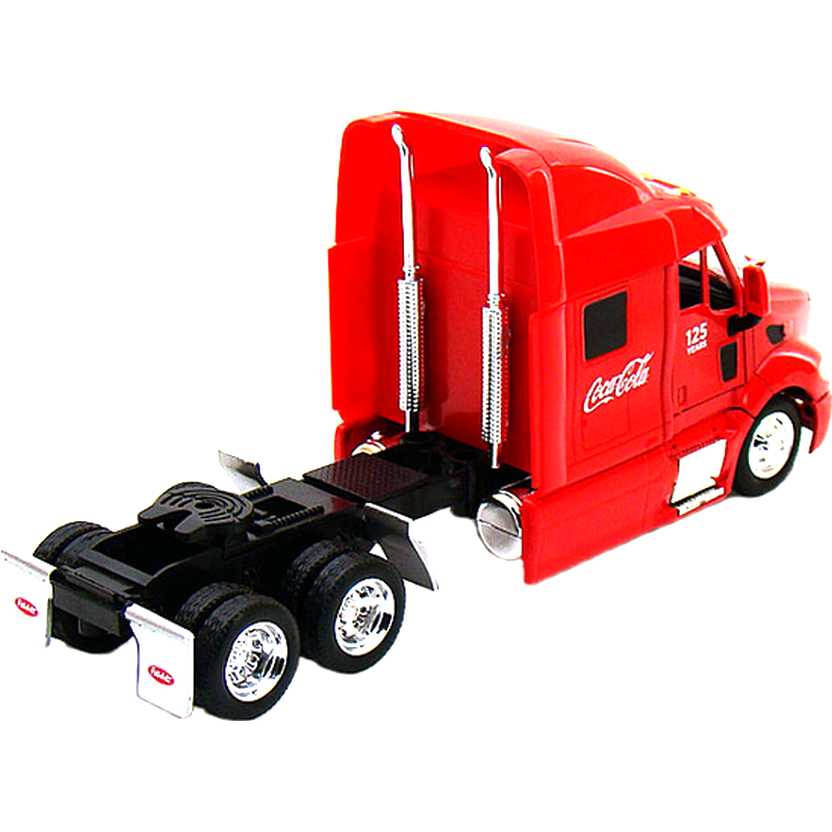 Caminhão Coca-Cola (125 anos) Kenworth T300 Delivery Truck marca Motor City  escala 1/43 - Arte em Miniaturas