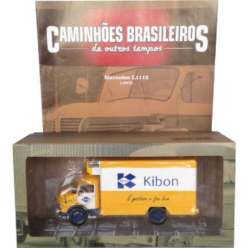 Caminhões Brasileiros De Outros Tempos Mercedes-Benz L1113 Kibon (1968) edição 1 escala 1/43