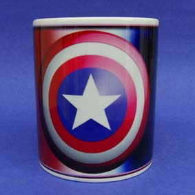 Caneca do Capitão América (em cerâmica) Captain America