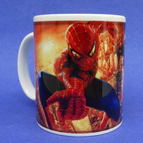 Caneca do filme Homem Aranha ( em cerâmica ) Spiderman The Movie