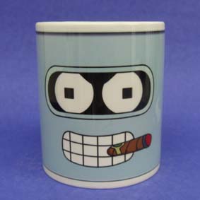 Caneca do Futurama - Bender (em cerâmica)