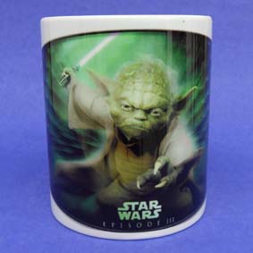 Caneca Guerra nas Estrelas (em cerâmica) Star Wars Mestre Yoda