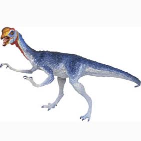 Carnegie Oviraptor pintado a mão