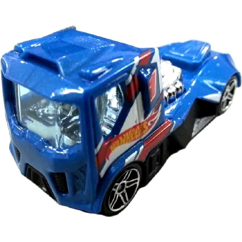 Hot Wheels caminhão locomotiva com engate carrega carrinho e carro de  corrida com estrela