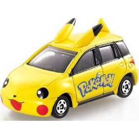Carrinho de metal Pikachu Pokemon Tomy Takara