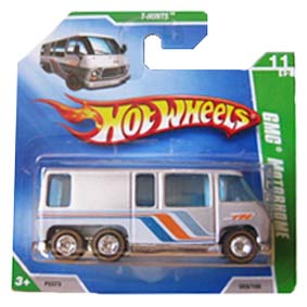 Carrinho Hot Wheels 2009 GMC Motorhome Super T-HuntS Mais Raros 053 P2373