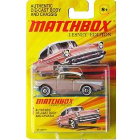 Carrinho Matchbox Lesney Edition Coleção 2011 Chevy (1957)