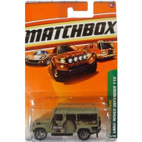 Carrinhos Coleção Matchbox 2010 Land Rover Defender 110