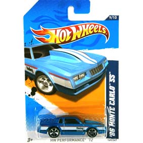Carrinhos da Hot Wheels 2012 :: 86 Monte Carlo SS V5453 series 9/10 149/247