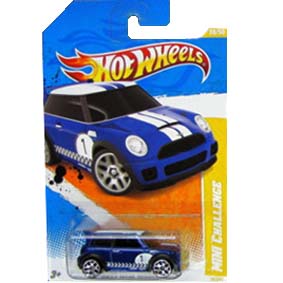 Carrinhos Hot Wheels 2011 Mini Challenge Azul V0023 series 30/50 30/244 T9700