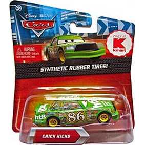 Carros Disney Brinquedos Chick Hicks do filme Cars (pneus de borracha)