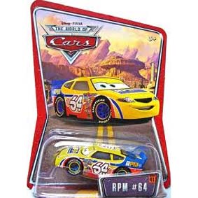 Carros Disney Pixar Mattel RPM #64 The World of Cars (2008)