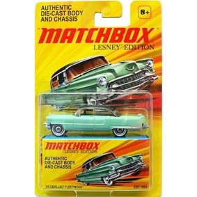 Carros Matchbox Coleção 2011 Lesney Edition 55 Cadillac Fleetwood (1955) 1/64