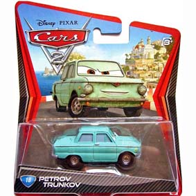 Cars 2 Coleção Mattel Brinquedos Petrov Trunkov #18 Carros 2