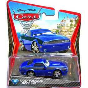 Cars 2 Miniaturas Rod Torque Redline ( Filme Carros 2 Brinquedos Mattel )