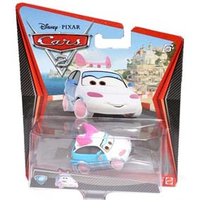 Cars 2 Suki diecast - Carros 2 Disney Pixar Mattel #44