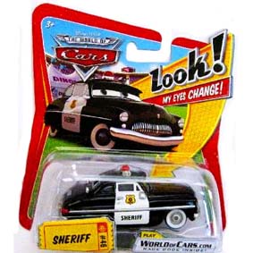 Cars Sheriff (olho com movimento) 