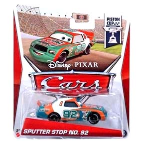 Cars Sputter Stop #92 (Piston Cup 15/18) Carros Disney