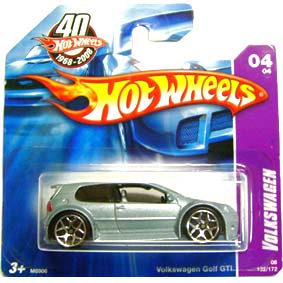 Catálogo 2008 Hot Wheels Volkswagen Golf GTI pratal M6906 series 04/04 132/172
