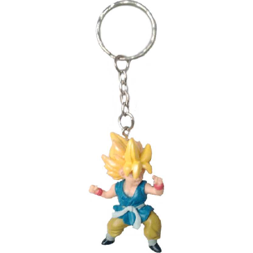 Chaveiro / Boneco Dragon Ball GT Kai 2 Kid Super Saiyan Goku (Gokou) da Bandai