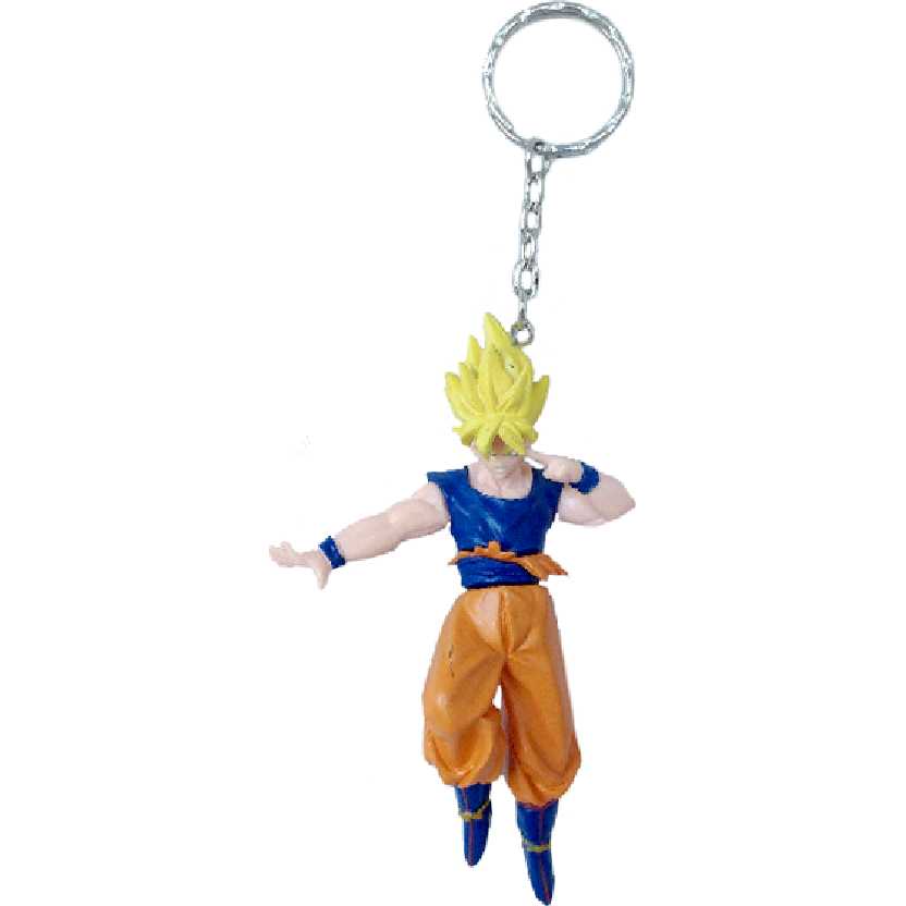 Chaveiro / Boneco Dragon Ball Z Super Saiyan 3 Son Gokou (Goku) da