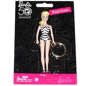 Chaveiro da Barbie - 50 anos