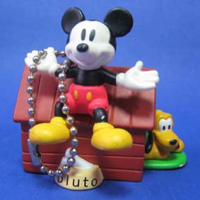 Chaveiro do Mickey e do Pluto