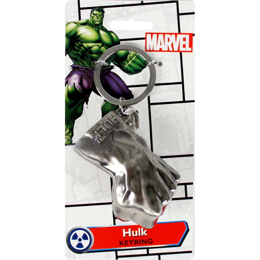 Chaveiro Marvel Studios Hulk Avengers Pewter Keychain / Keyring 