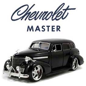 Chevrolet Master Deluxe (1939) Miniaturas Jada escala 1/24