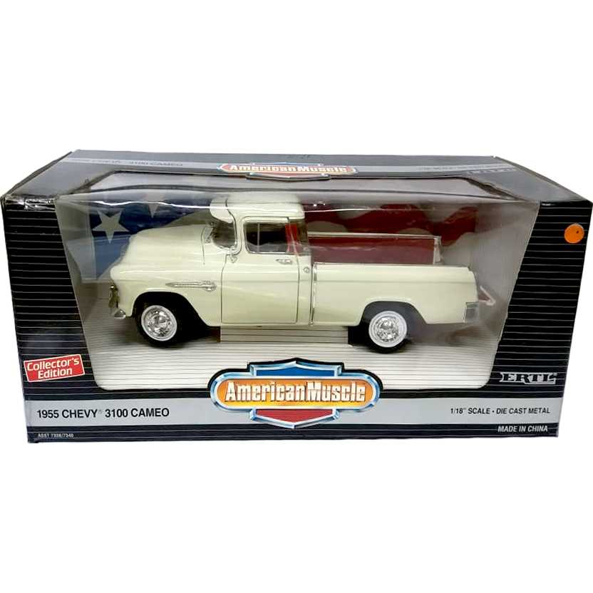 Chevrolet Pickup Cameo Carrier (1955) ERTL American Muscle escala 1/18