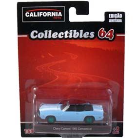 Chevy Camaro (1969) conversível Greenlight Green Machine California Toys 1/64