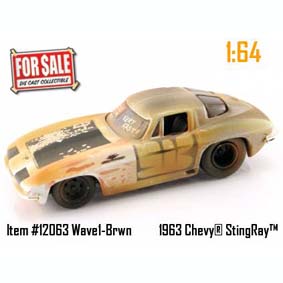 Chevy Corvette Stingray (1963) Jada Toys escala 1/64