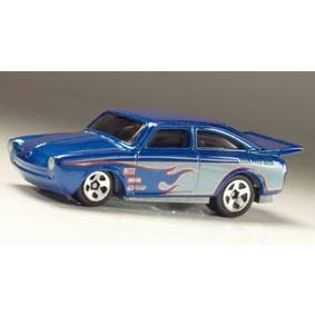 Hot Wheels '65 Volkswagen Fastback Modellauto – Maßstab 1:64, Blau, Aus Der 2008er Serie, Spielzeug Für Sammler & Kinder